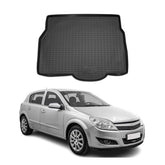 OMAC Bandeja Maletero Alfombrilla para Opel Astra 2004-2014 Negro Goma TPE 1Pza